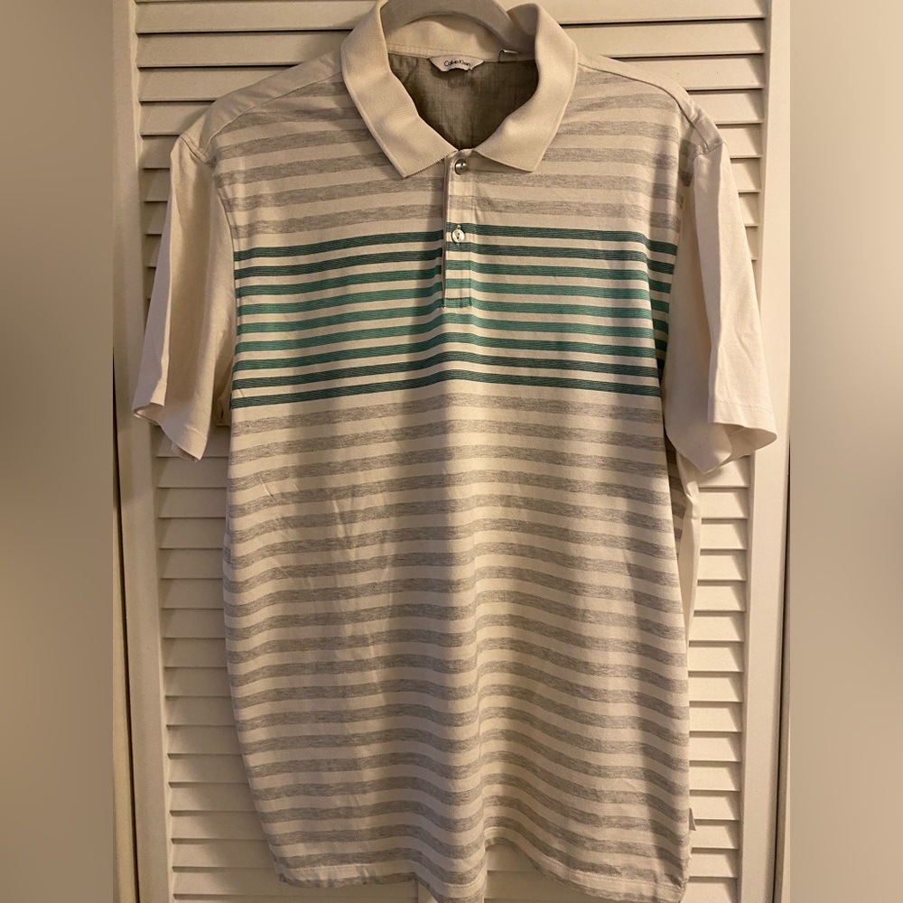 Men Calvin Klein polo shirt, size L